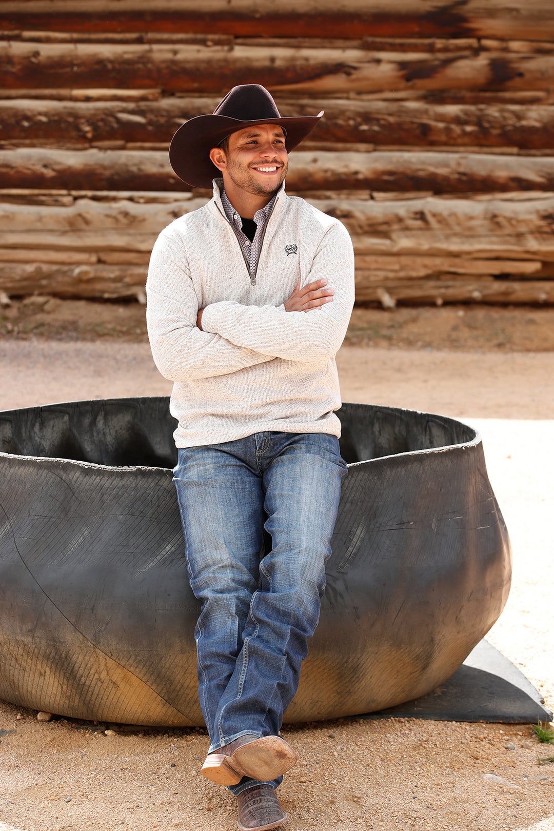 Cinch Men's 1/4 Zip Pullover