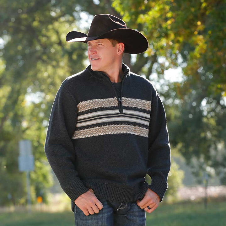 1/4 Zip Pullover Sweater