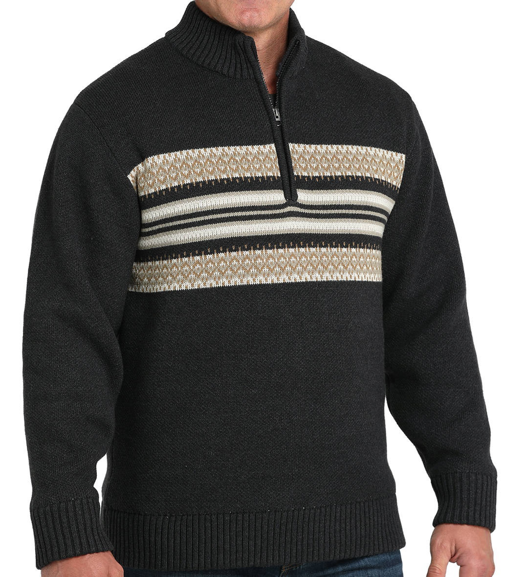 1/4 Zip Pullover Sweater