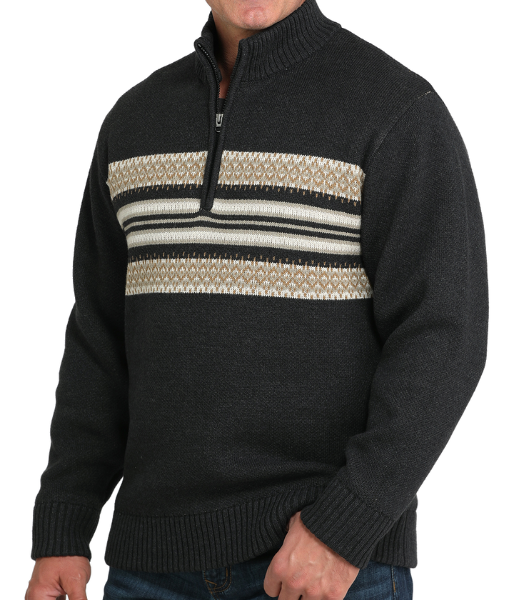 1/4 Zip Pullover Sweater