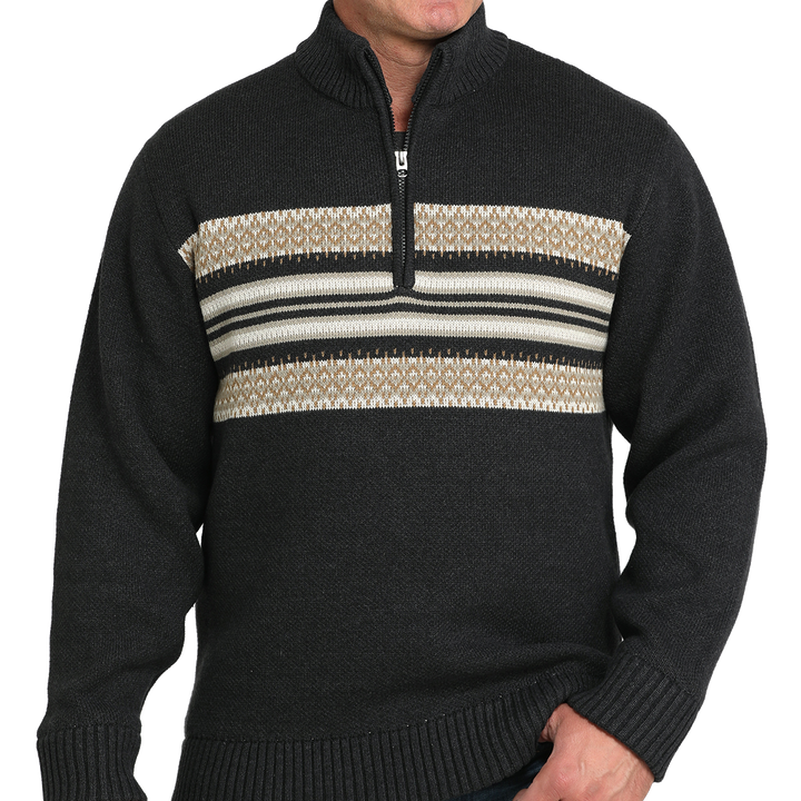 1/4 Zip Pullover Sweater