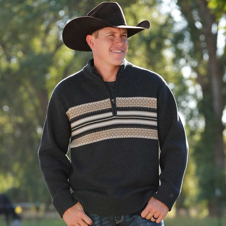 1/4 Zip Pullover Sweater