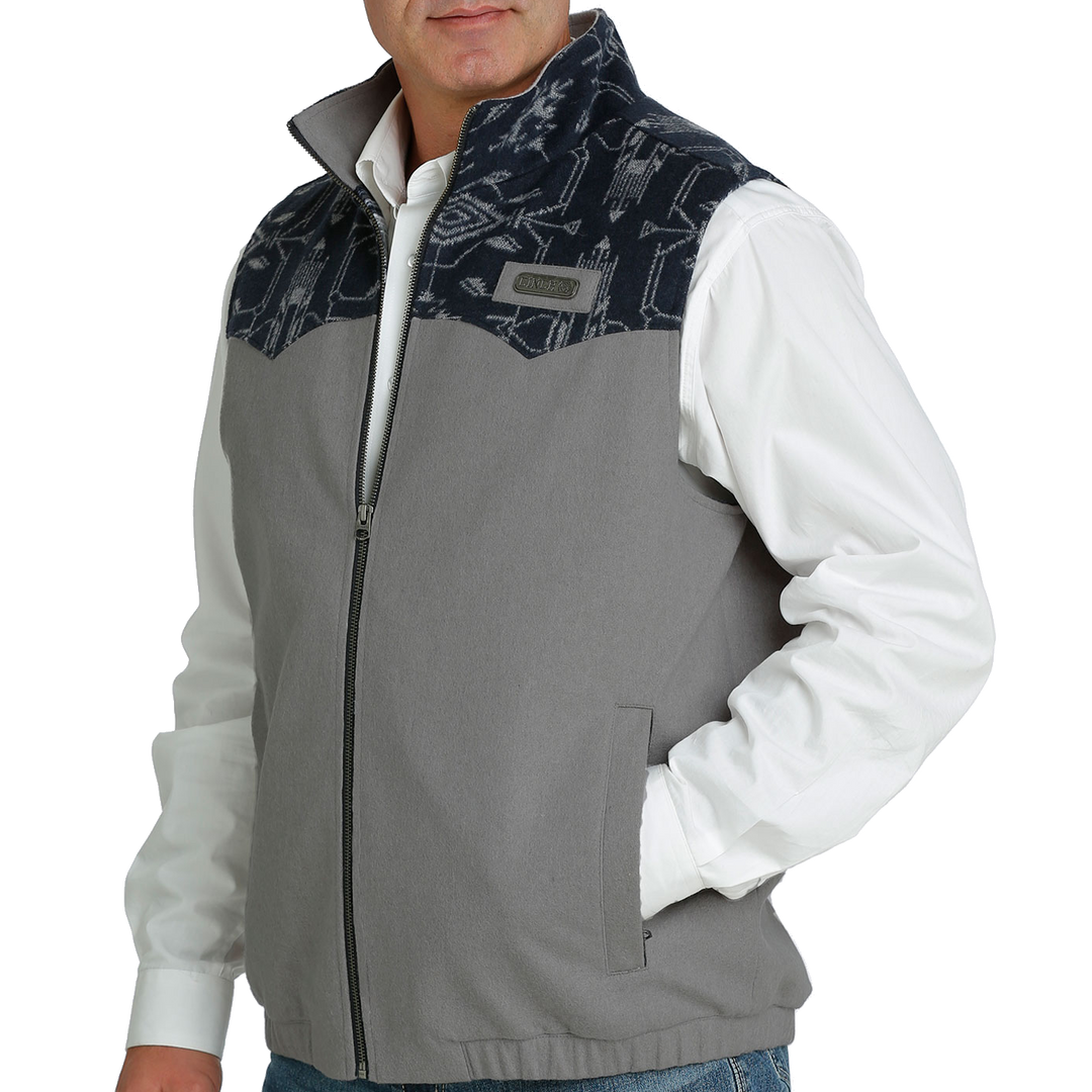 Grey sales cinch vest