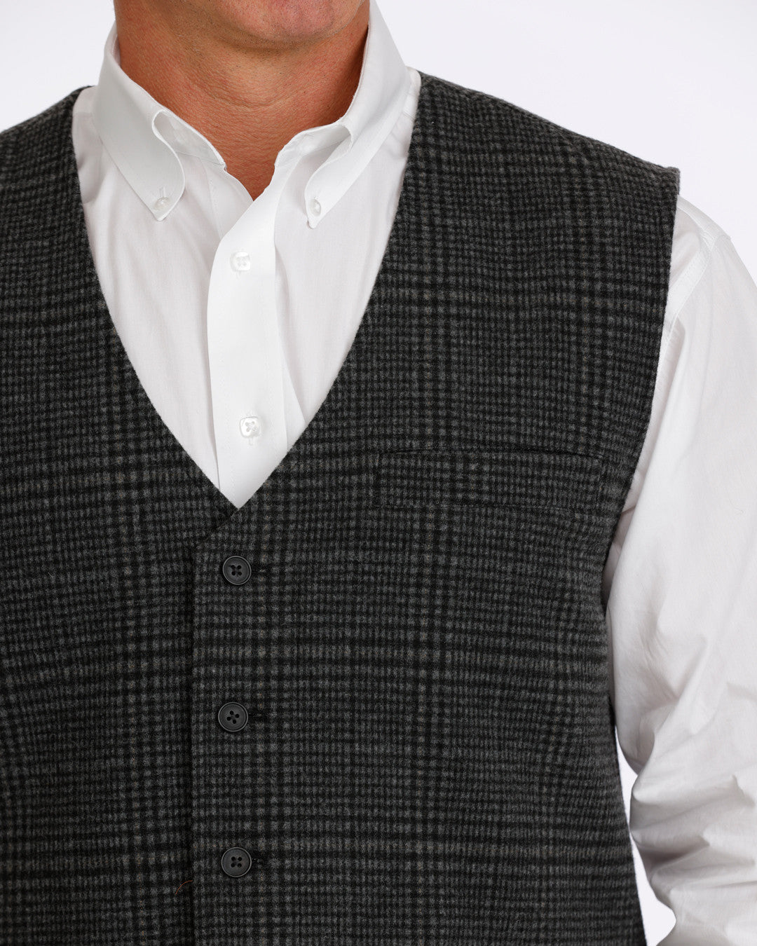 Cinch's Mens Plaid Vest
