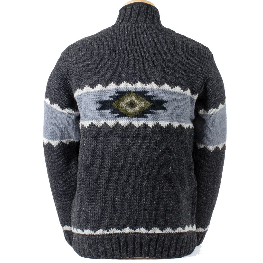 Navajo Wool Cowboy Sweater