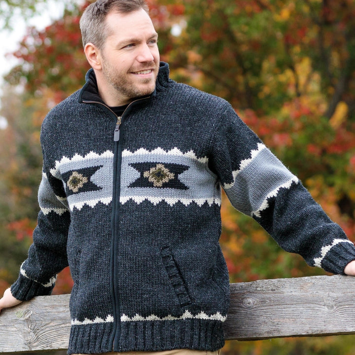 Navajo Wool Cowboy Sweater