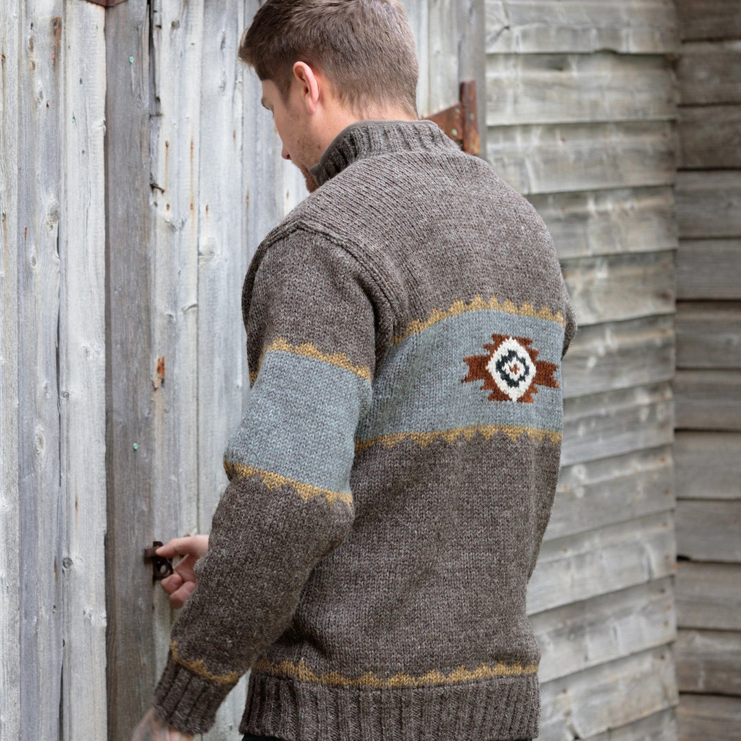 Navajo Wool Cowboy Sweater