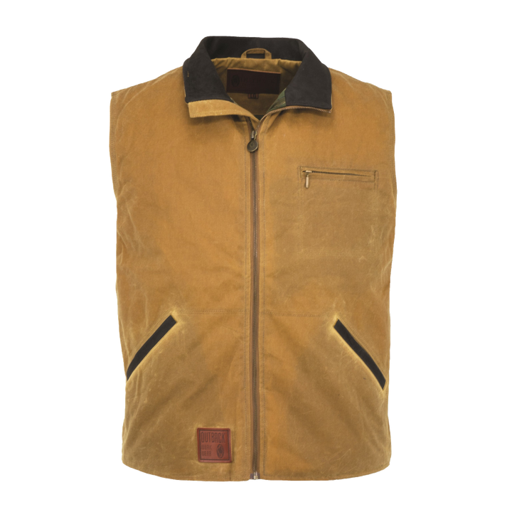 Oilskin Sawbuck Vest
