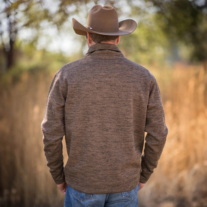 Custom Cowboy Shop - Men's Olathe Cowboy Sweater Chocolate