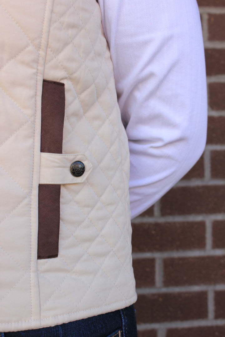 Quilted Riding Vest