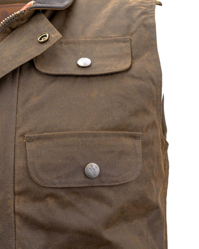 Oilskin Overlander Vest