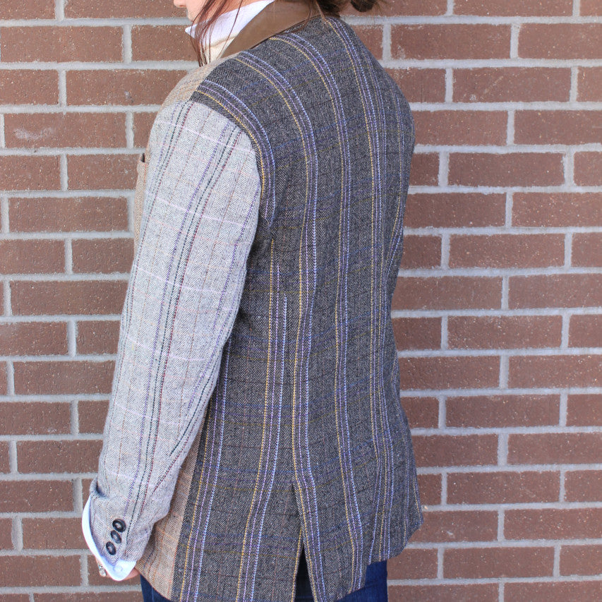 Herringbone Oversized Jacket