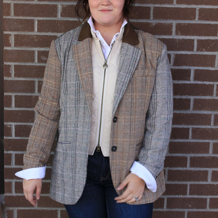 Herringbone Oversized Jacket