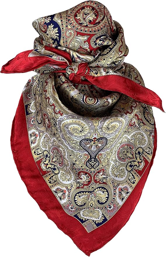 Paisley Silk Scarf