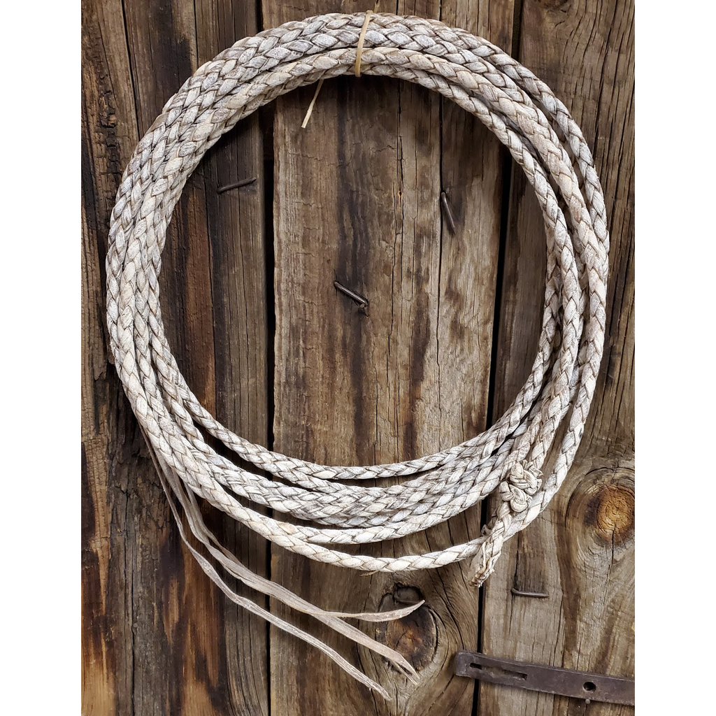 Reata Rawhide Vintage – Lasso Western Américain, Bel Objet