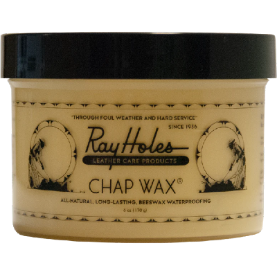 Jar of Ray Holes Chap Wax Waterproofing Cream