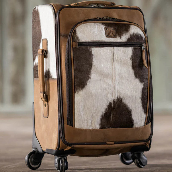 Cowhide Rolling Bag