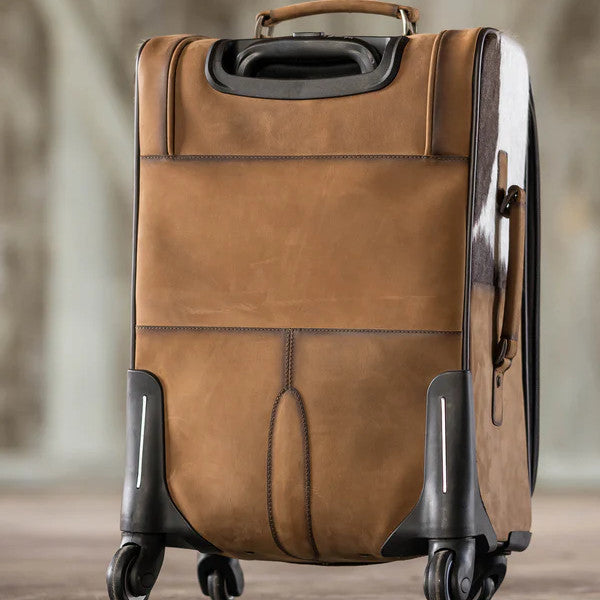 Cowhide Rolling Bag