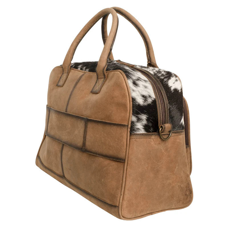 Cowhide Carry On
