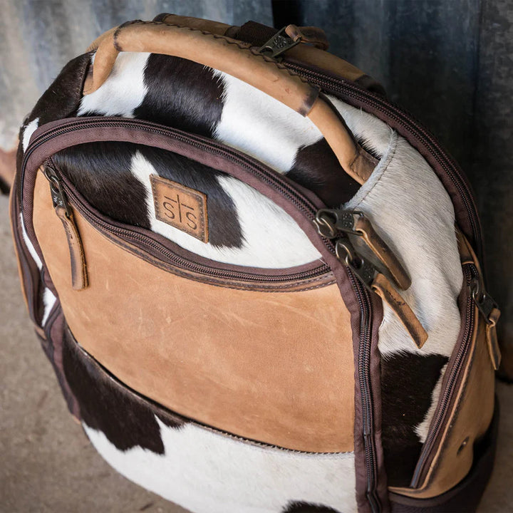 Cowhide Backpack
