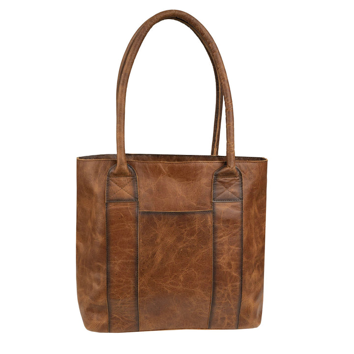 Vaquero Concho Leather Tote Bag