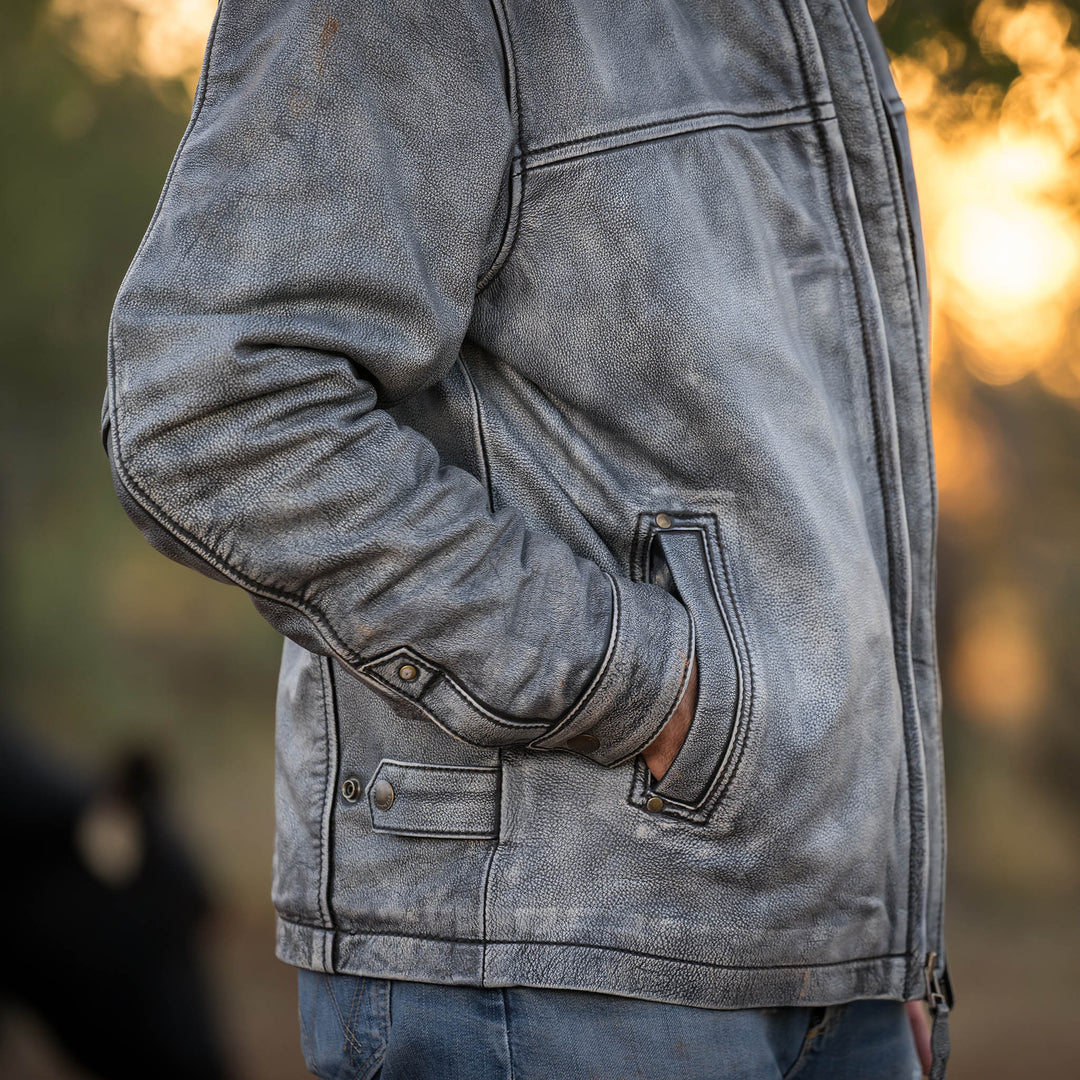 Men's Rifleman Leather Jacket