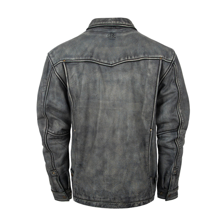 Men's Rifleman Leather Jacket