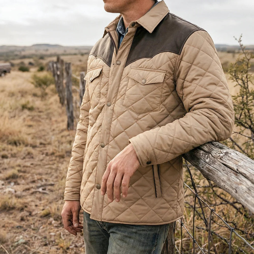 Custom Cowboy Shop - Men's Lightweight Khaki Ransom Jacket