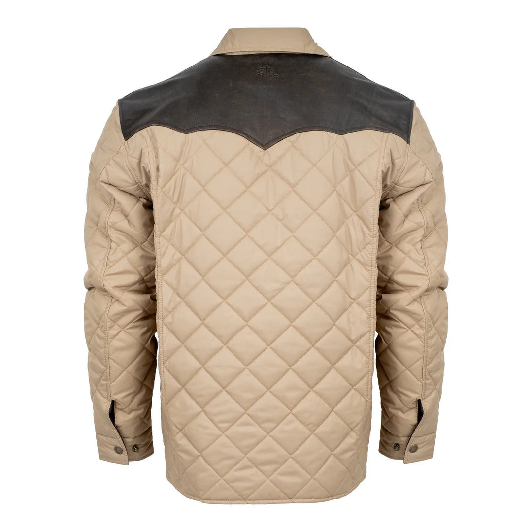 Custom Cowboy Shop - Men's Ransom Jacket Khaki Back