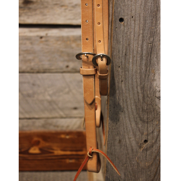 Single Buckle Harness Leather Browband Headstall