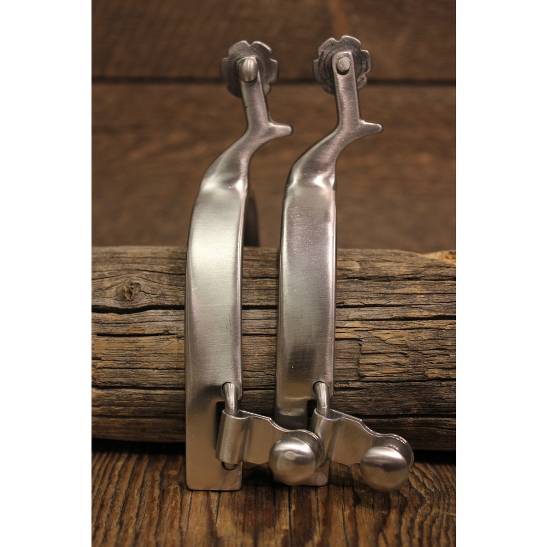 Stainless Spurs with Chap Guard