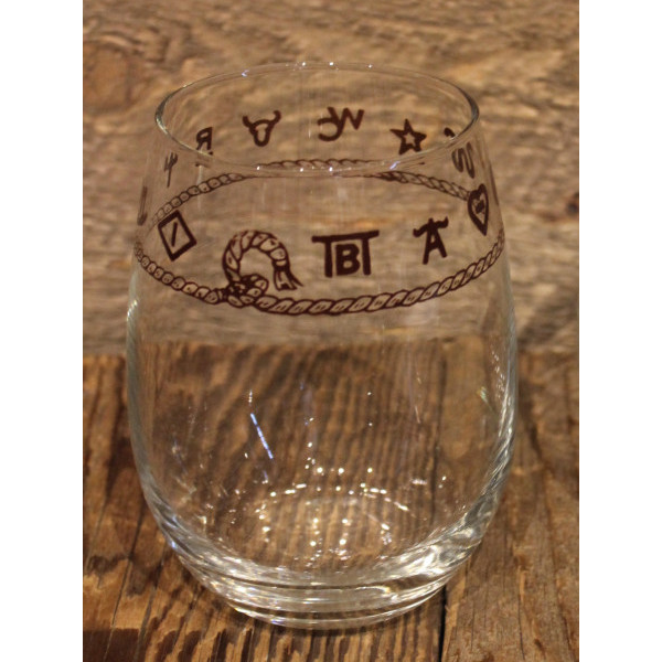 Stemless Wine Glass with Brands