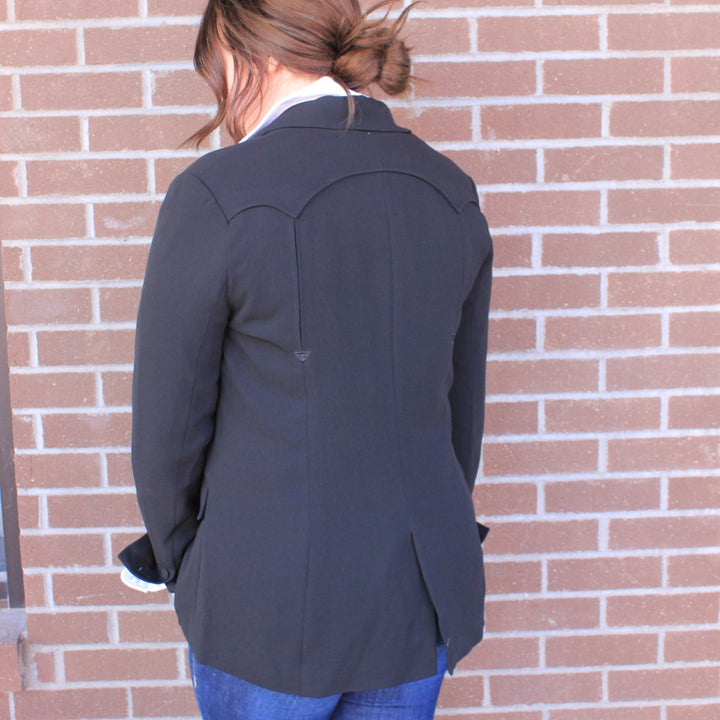 Women's Black Western Blazer