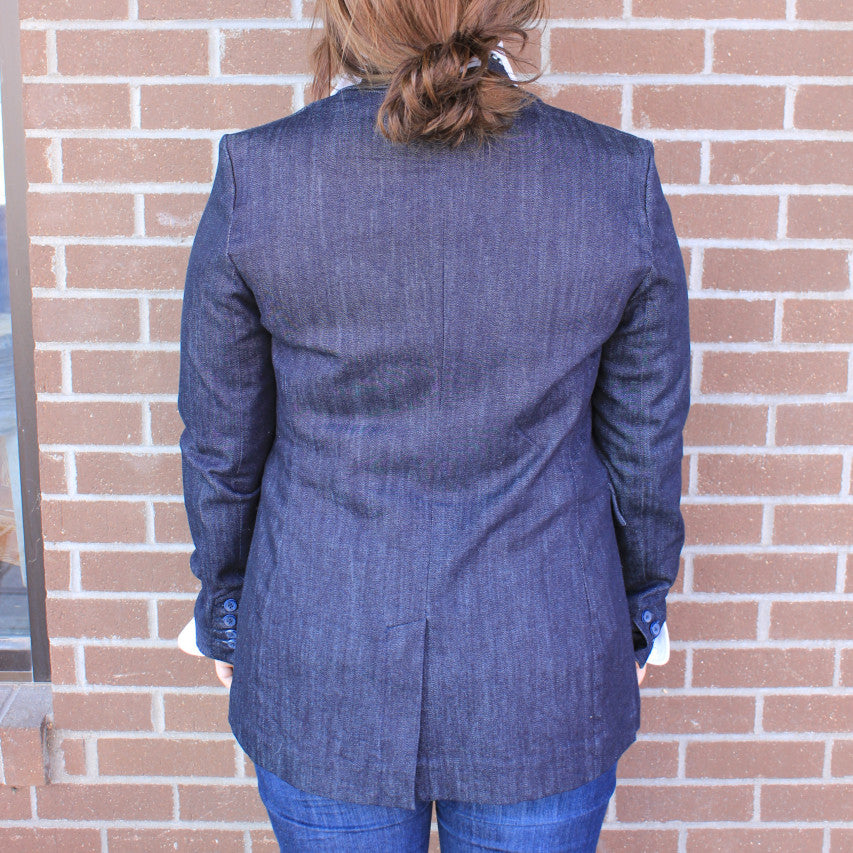 Women's Denim Blazer