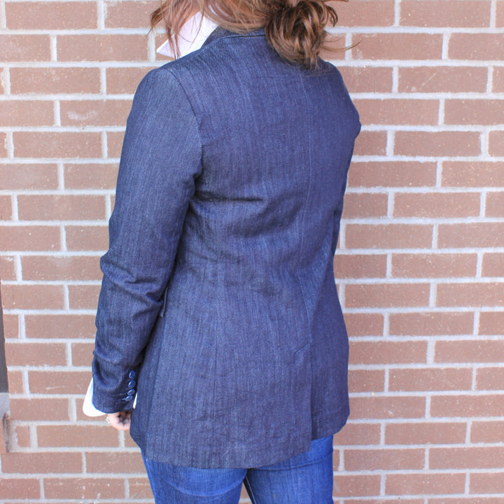 Women's Denim Blazer