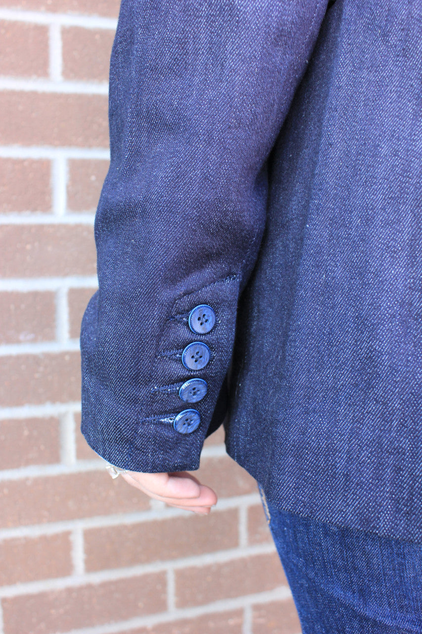 Women's Denim Blazer