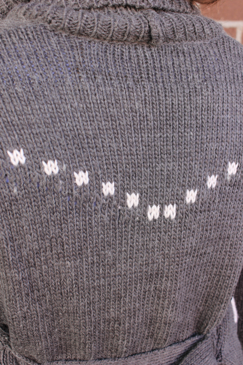 Horse Head Cardigan Sweater