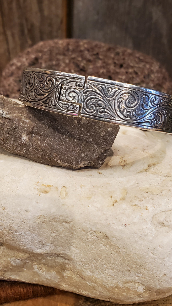 Sterling Buckle Bracelet