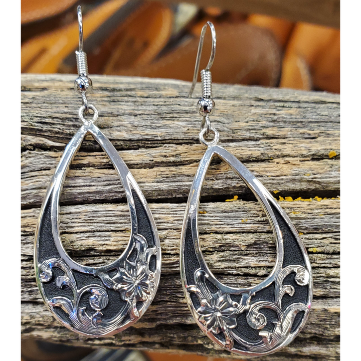 Lydia Teardrop Sterling Silver Earrings