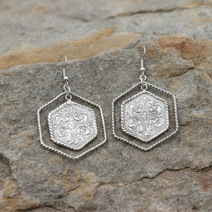 Western Grace Sterling Earrings