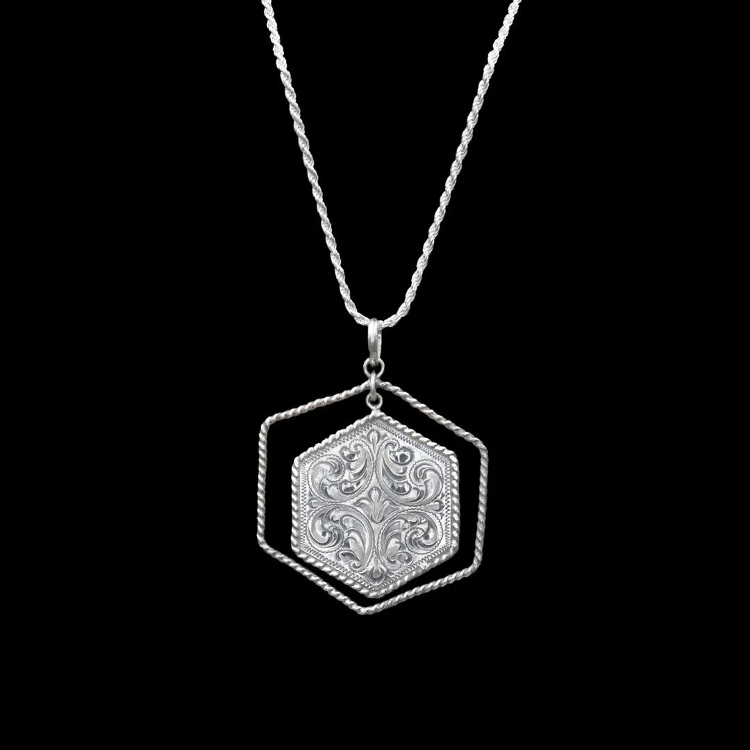 Western Grace Sterling Pendant