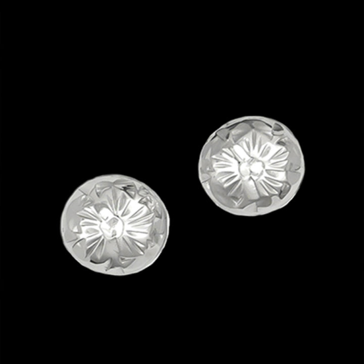 Sterling Silver Dot Earrings
