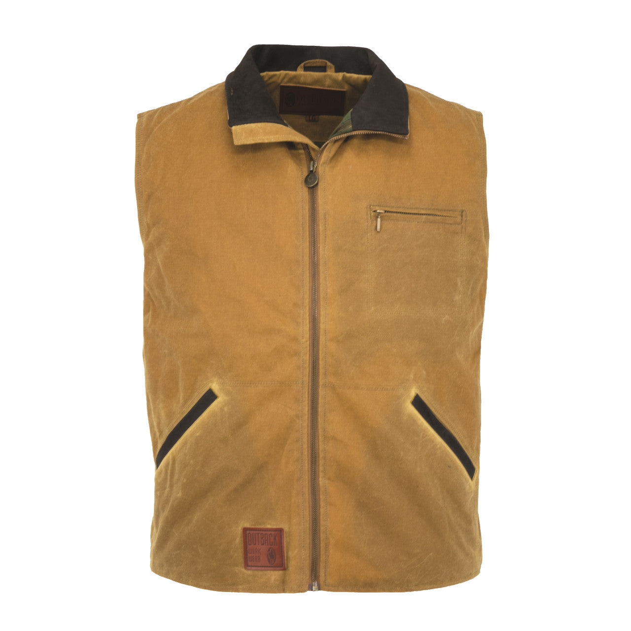 Mens hot sale oilskin vest