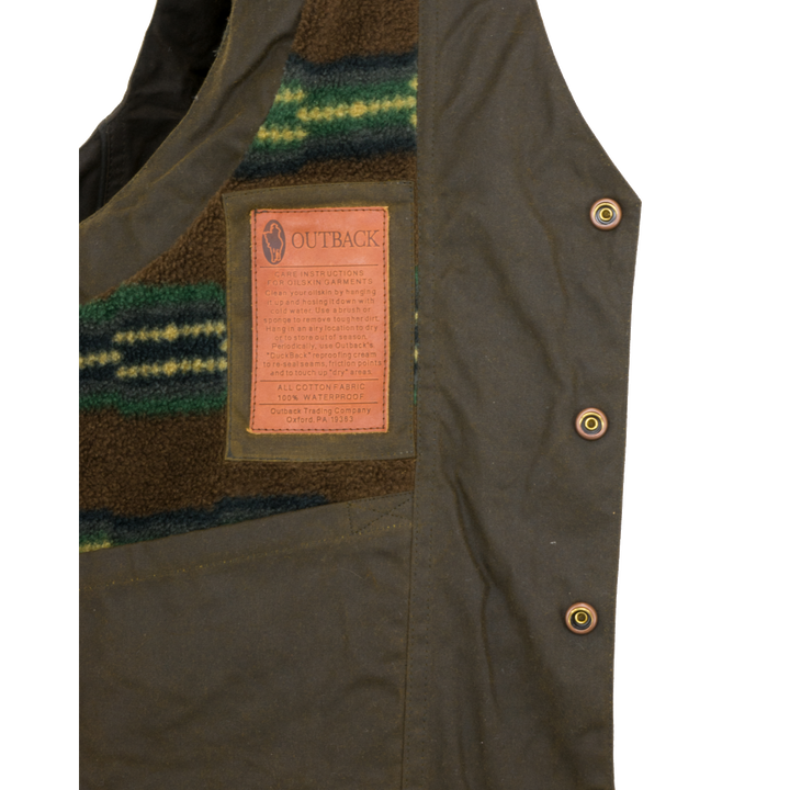 Oilskin Cliffdweller Vest