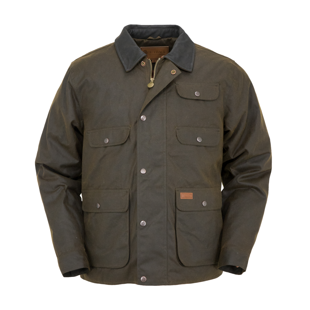 Custom Cowboy Shop - Oilskin Western Work Jacket