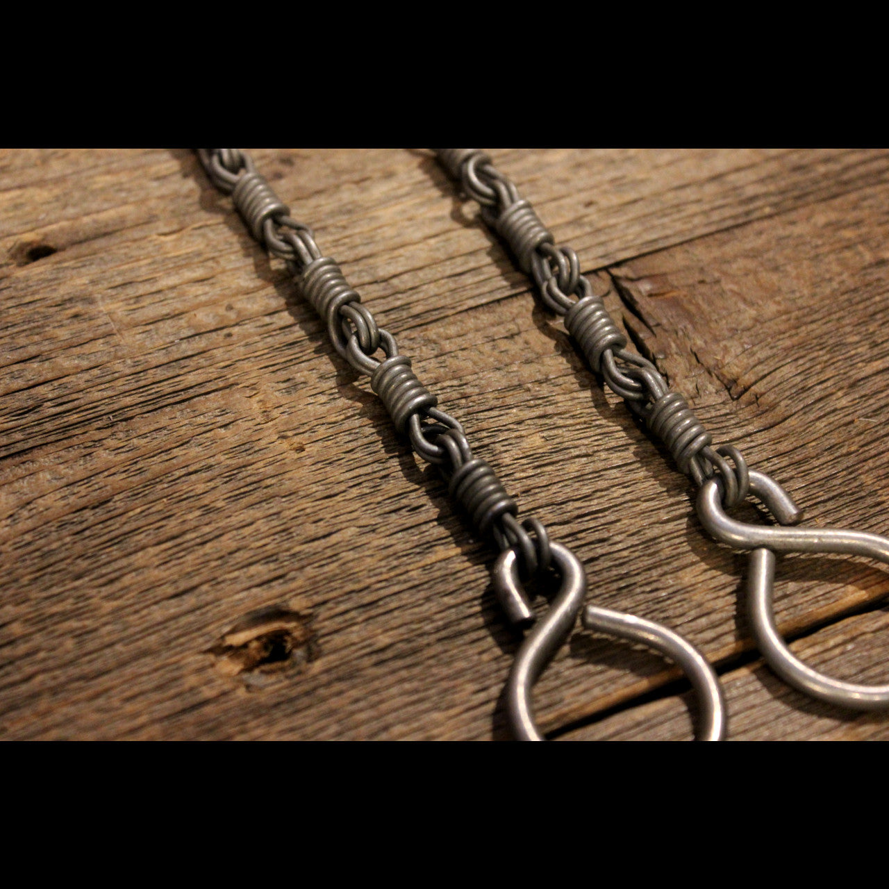 Antique Steel Dogbone Rein Chains – Custom Cowboy Shop