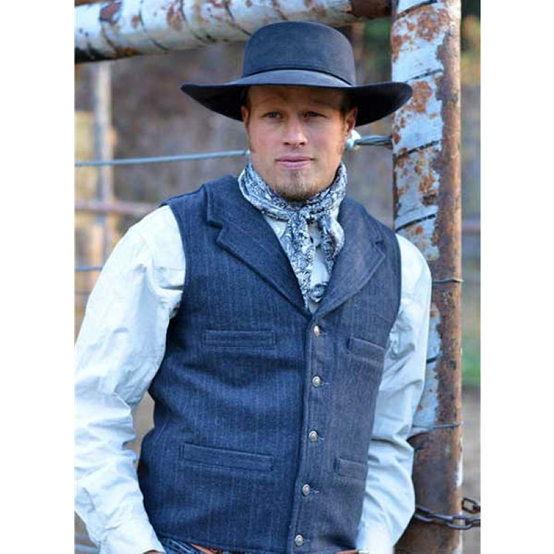 Custom Cowboy Shop - Wool Bankers Vest