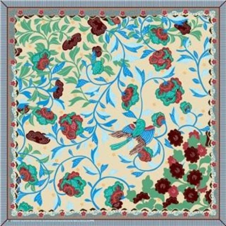 Buffalo Bill's Floral Scarf