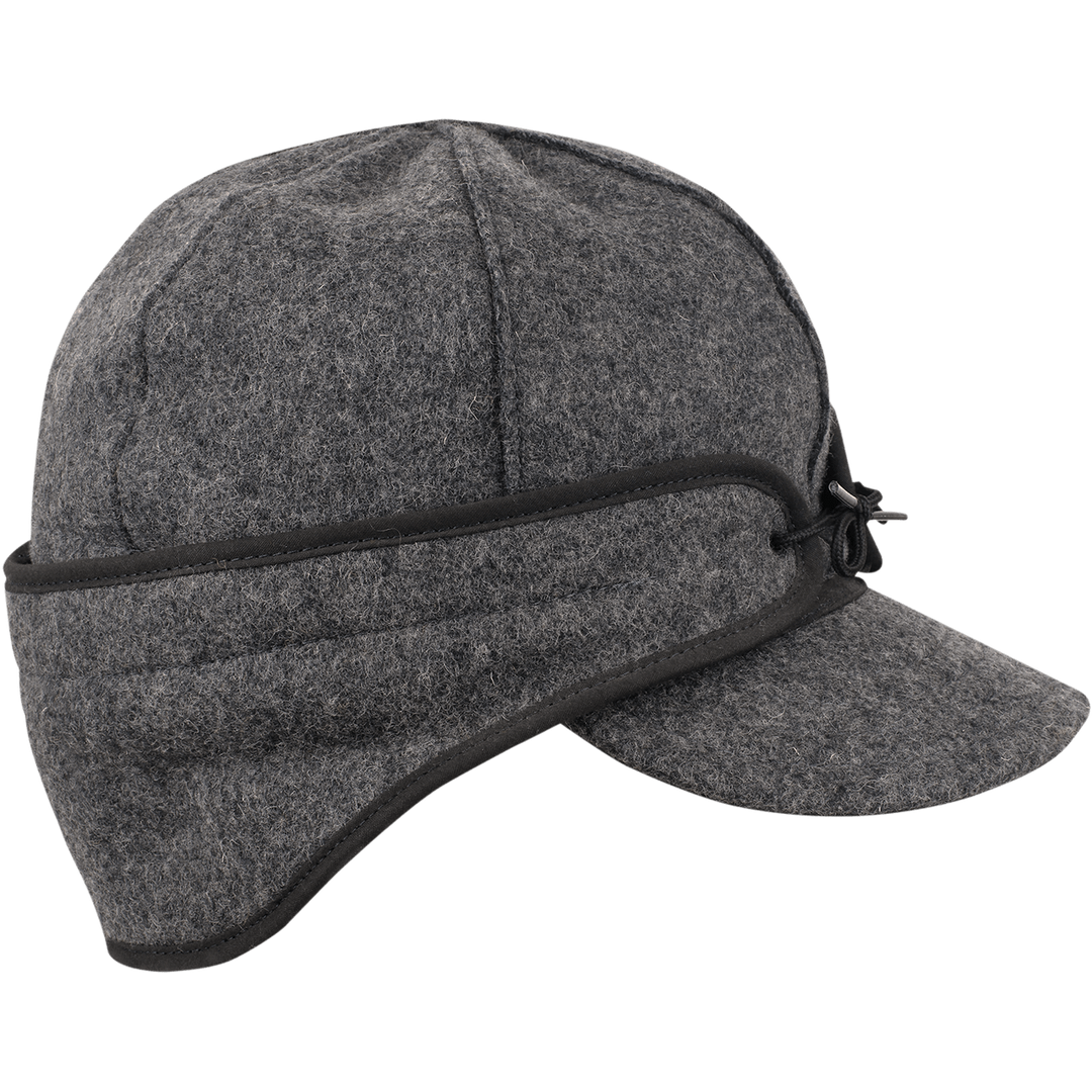 Charcoal Rancher Cap with Ear flaps