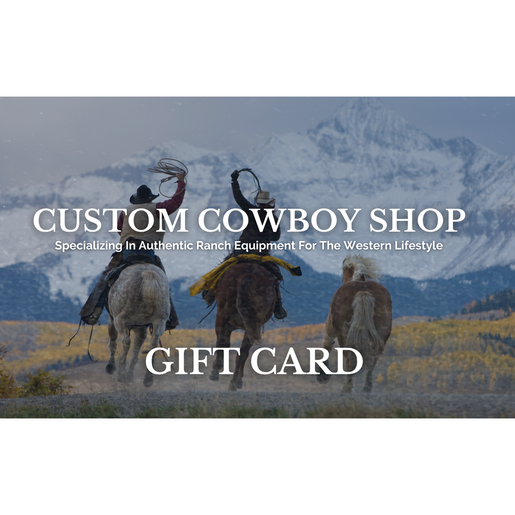 Custom Cowboy Shop Gift Cards